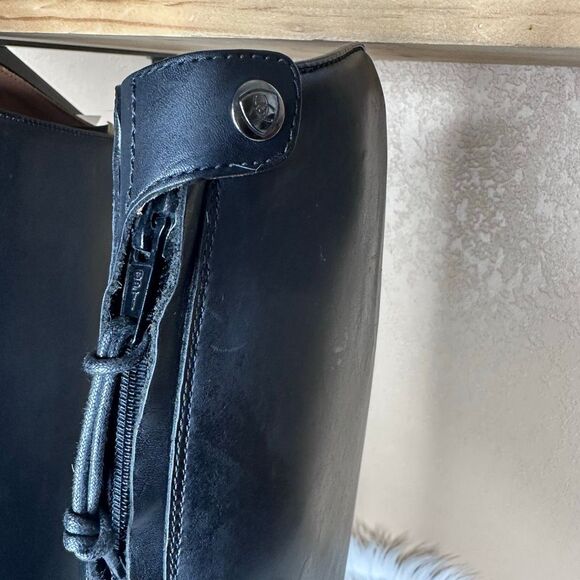 Ariat Black Tall Dressage Boots Size 9 - Picture 5 of 15